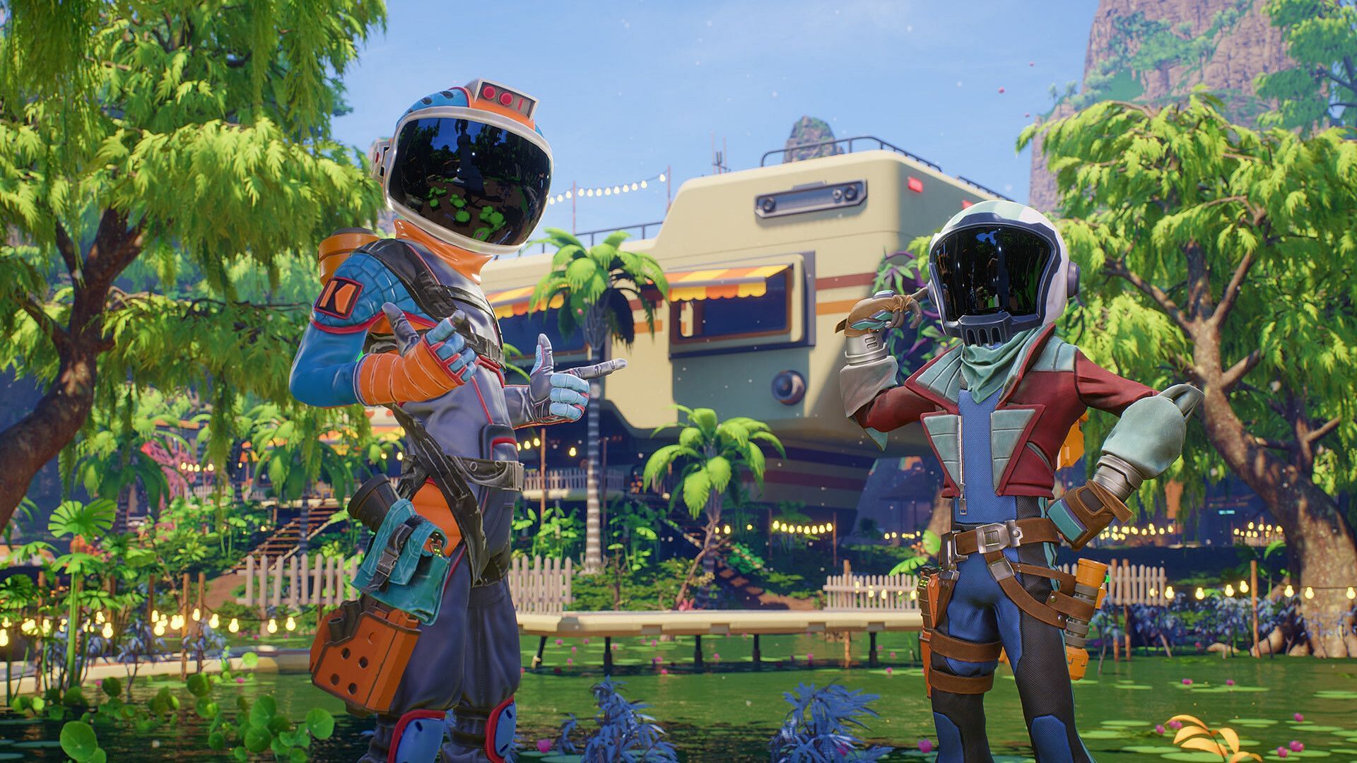 Revenge of the Savage Planet also features a co-op mode (Image via Raccoon Logic Studios Inc.)